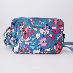 Vera Bradley Blue Floral Crossbody Bag